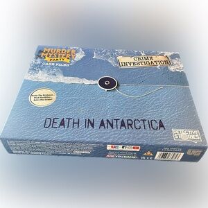 Murder Mystery Party Case Files Death In Antarctica Crime Investigation Game New
